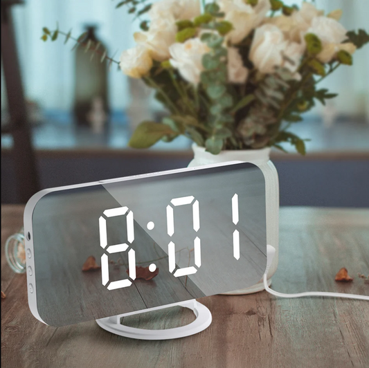 Digital Mirror Alarm Clock