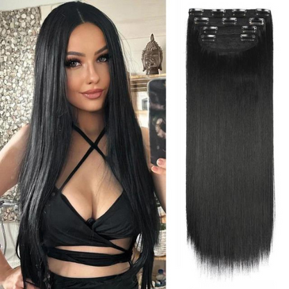 HairHaven Extensions™ Black