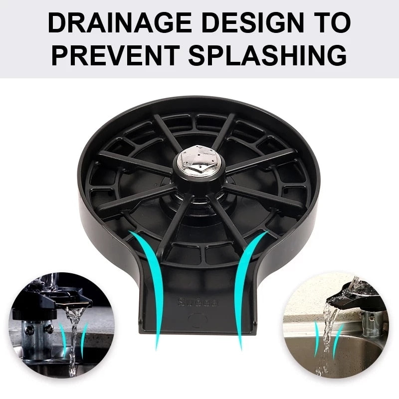 Black Cup Washer Drainage System 