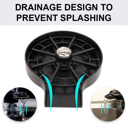 Black Cup Washer Drainage System 