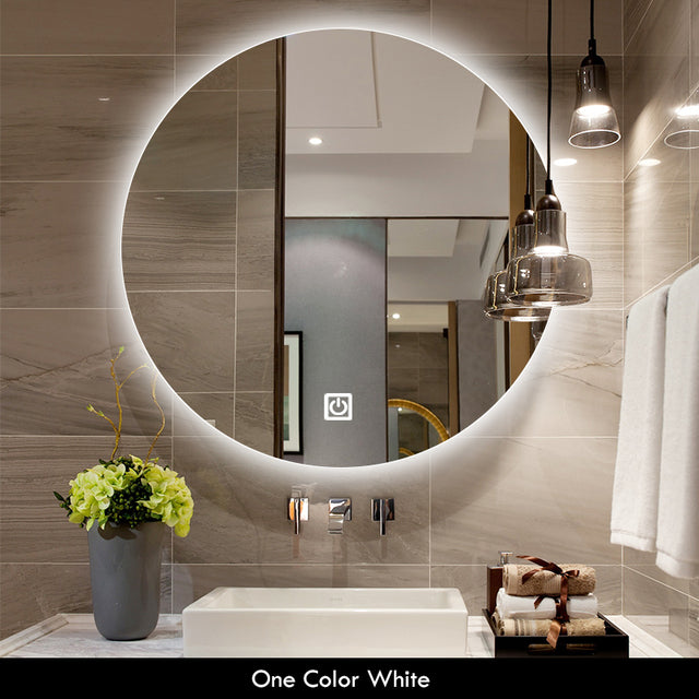 White LED mirror 