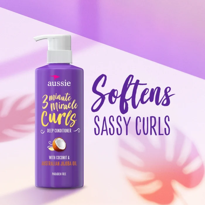 For Curly Hair – Aussie Paraben-Free Miracle Curls 3 - Image 3