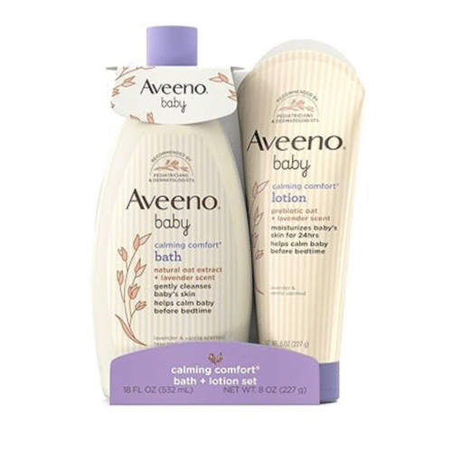 Aveeno Baby Daily Care Gift Set with Oat Extract & Prebiotic Oat