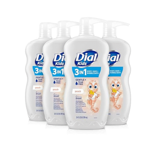 Dial Kids 3-in-1 Body + Hair + Bubble Bath