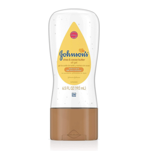 Johnson's Baby Oil Gel, Moisturizing Baby Massage Mineral Oil Enriched
