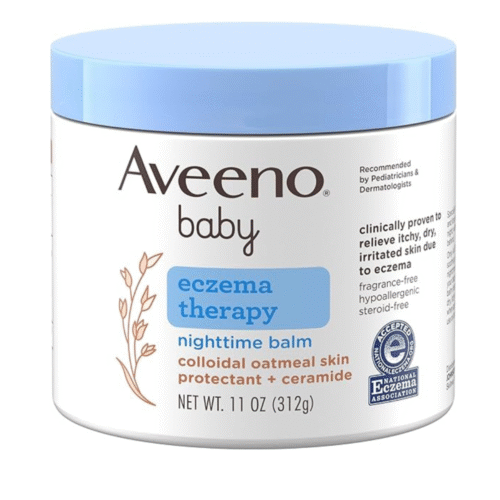 Aveeno Baby Eczema Therapy Nighttime Moisturizing Body Balm
