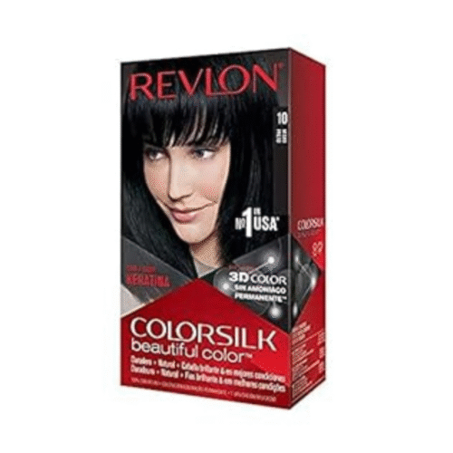 Revlon Colorsilk Haircolor, Black, 1-Count (Pack of 3)