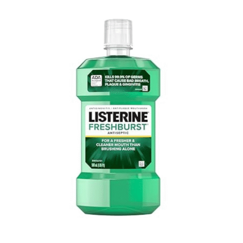Listerine Freshburst Antiseptic Mouthwash for Bad Breath
