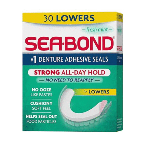 Sea Bond Secure Denture Adhesive Seals