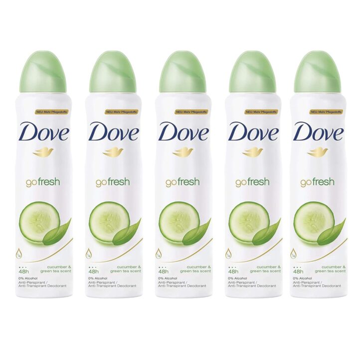 Dove Go Fresh Cucumber & Green Tea Deodorant 48h Spray 150 ml / 5 fl oz