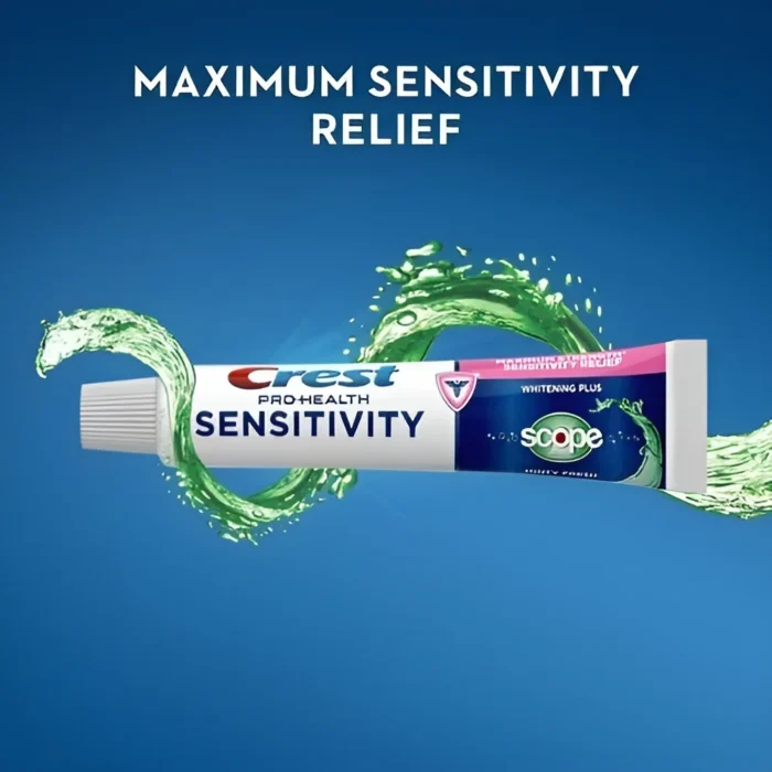 Crest Sensitivity Whitening and Scope Minty Fresh Toothpaste, 6 oz - Image 2