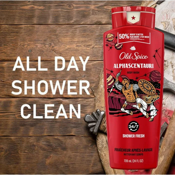 Old Spice Alphascentauri - Long Lasting Lather - 24 Oz - Image 3