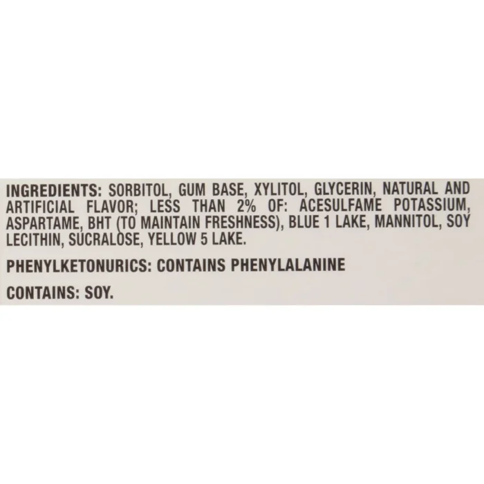 Trident Sugar-Free Gum, Spearmint, 14 Sticks, 15 Ct - Image 2