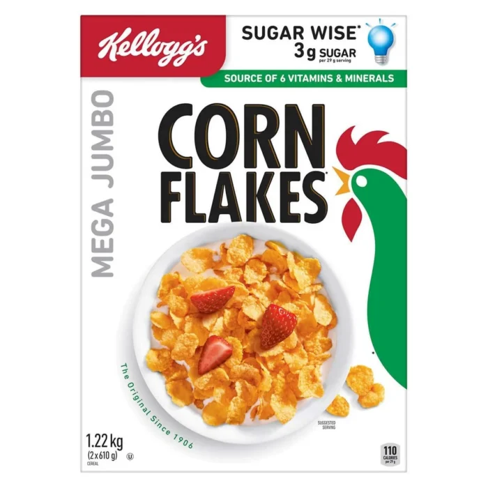 Kelloggs Corn Flakes Breakfast Cereal 43 Ounce - Image 5