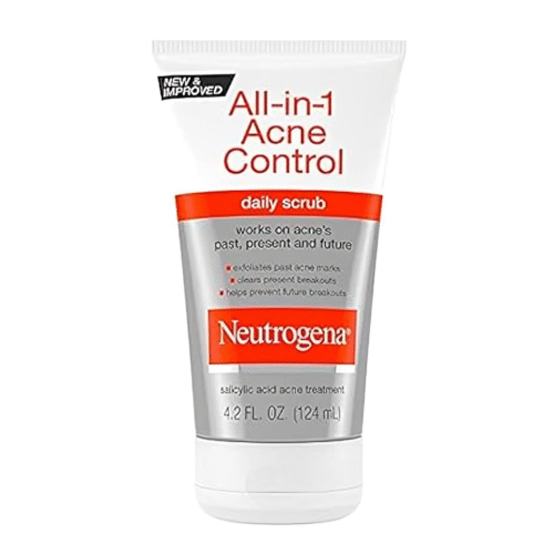 Neutrogena All-In-1 Acne Control Daily Face Scrub