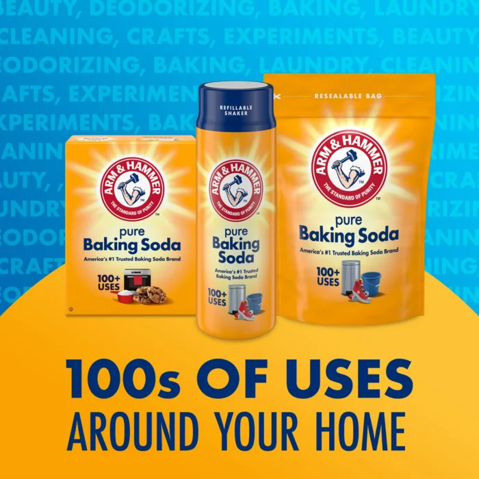 ARM & HAMMER Pure Baking Soda, For Baking, Cleaning & Deodorizing - Image 4