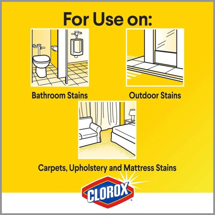 Clorox Urine Remover for Stains & Odors, Spray Bottle, 32 Oz, Pack of Two - Image 3