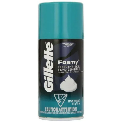 Gillette Foamy Sensitive Skin Shaving Cream - 11 oz - 2 pk
