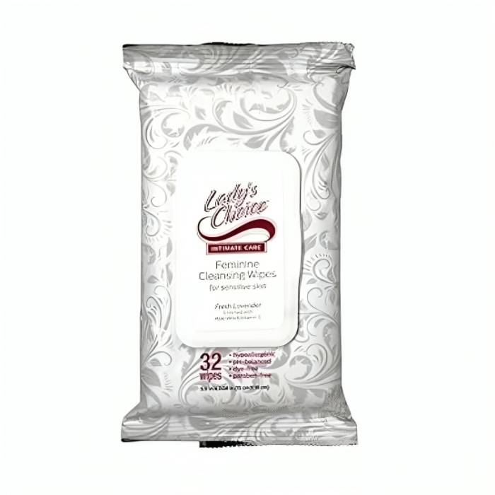 Feminine Cleansing Wipes Sheer Lavender 32 Count