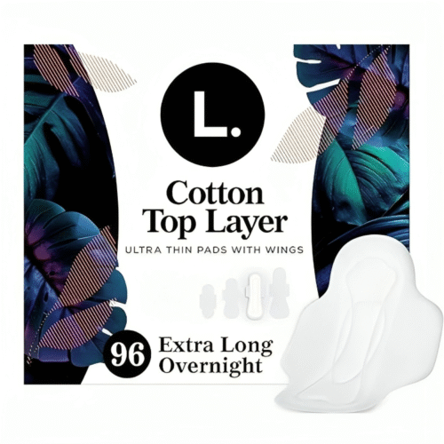 L. Ultra Thin Pads for Women, Overnight Absorbency