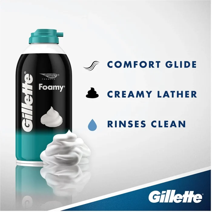 Gillette Foamy Sensitive Skin Shaving Cream - 11 oz - 2 pk - Image 4