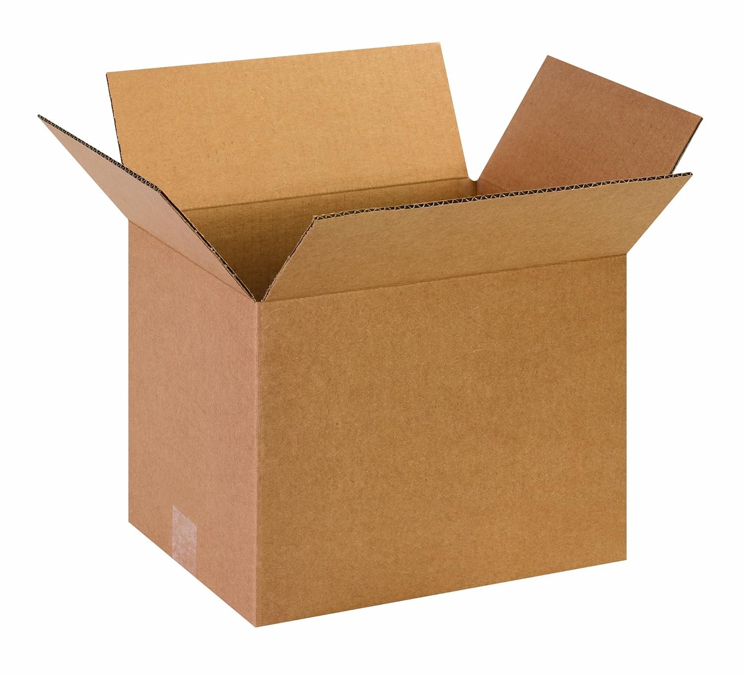 Medium White Corrugated Shipping Boxes, 13"x10"x10", 25-Pack